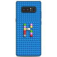 Lopard Samsung Galaxy Note 8 Uyumlu Kılıf BloX (22) Tam Koruma Kılıfı K Harfi