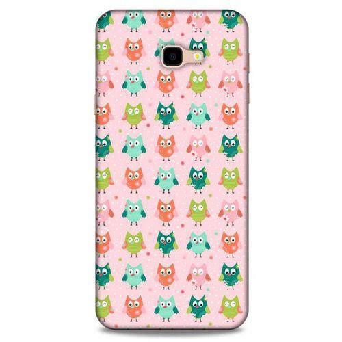 Baykuşlar (44) Desenli Silikon Kapak Telefon Kabı Samsung Galaxy J4 Plus Kılıf