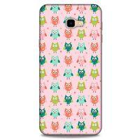 Baykuşlar (44) Desenli Silikon Kapak Telefon Kabı Samsung Galaxy J4 Plus Kılıf