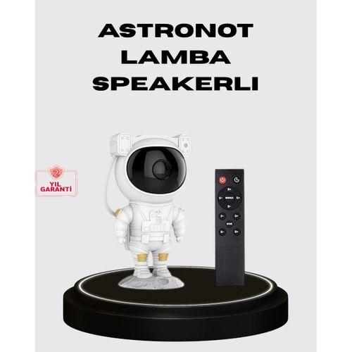 8 Efektli Astronot Galaxy Projektör Uzaktan Kumandalı Led Gece Lambası