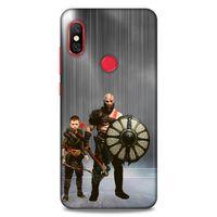 Lopard Xiaomi Redmi Note 6 Pro Uyumlu Kılıf GameX (29) Arka Koruma Kılıfı God War