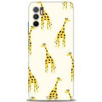 Xiaomi Redmi Note 10 5G Kılıf HD Baskılı Kılıf - Zürafa + Tam Ekran Koruyucu