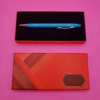 Kutulu Metal Turkuaz Kalem