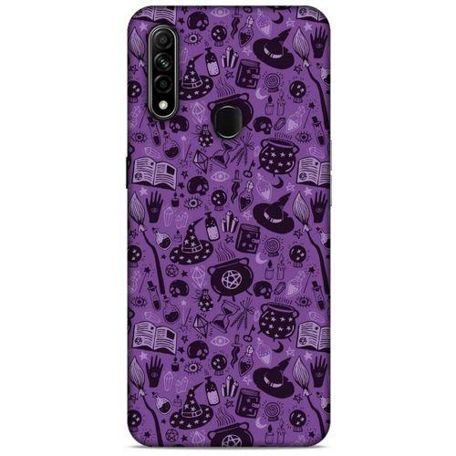 Oppo A31 Uyumlu Kılıf Mor Delisi (19) Kılıfları Cadı
