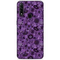 Oppo A31 Uyumlu Kılıf Mor Delisi (19) Kılıfları Cadı