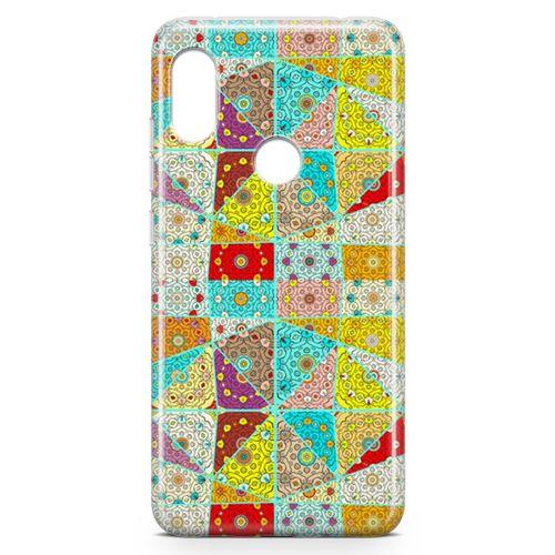 Xiaomi Redmi Note 6 Pro Kılıf Teferruat Arka Kapak Koruma Desenli Full Koruyucu