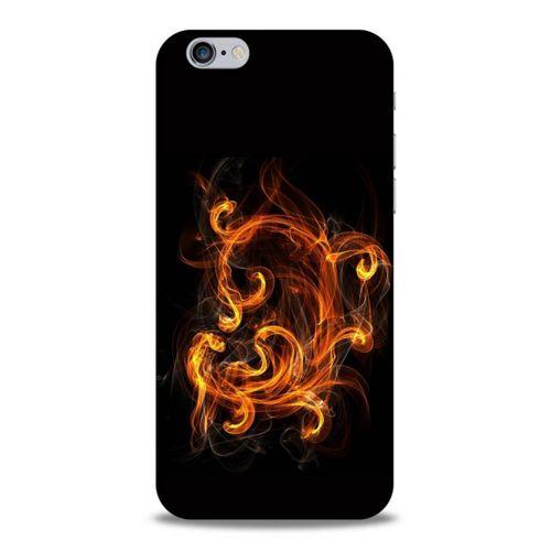 Lopard Apple Iphone 6 Uyumlu Kılıf FireX (25) Antişok Kapak Ateş Kırmızı