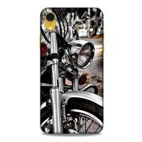 Apple iPhone XR Uyumlu Kılıf Motorsiklet (49) Ultra Silikon Kılıf Harley