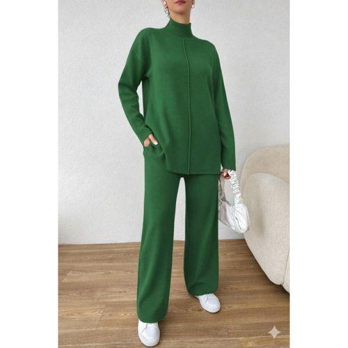 Kadın Uzun Kollu Triko Ikili Takım