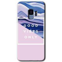 Samsung Galaxy S9 HD Baskılı Kılıf + 9D Tam Ekran Koruyucu - Good Vibes