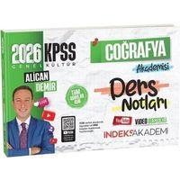 2026 KPSS Coğrafya Akademisi Video Ders Notları İndeks Akademi