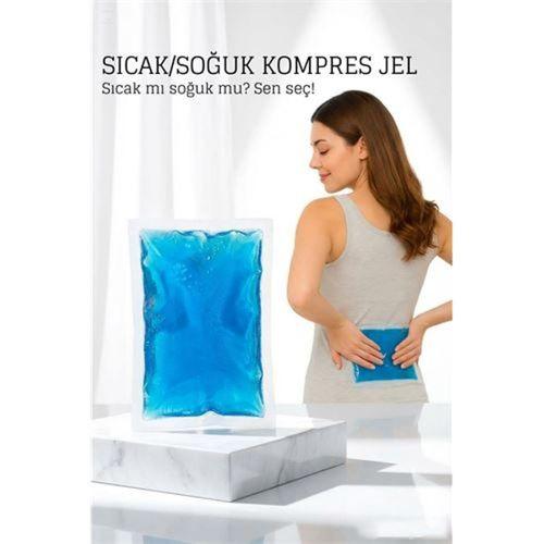 Sıcak Soğuk Kompres Jel Cold Pack Hot Pack Şişlik Önleyici, Kas Rahatlatıcı