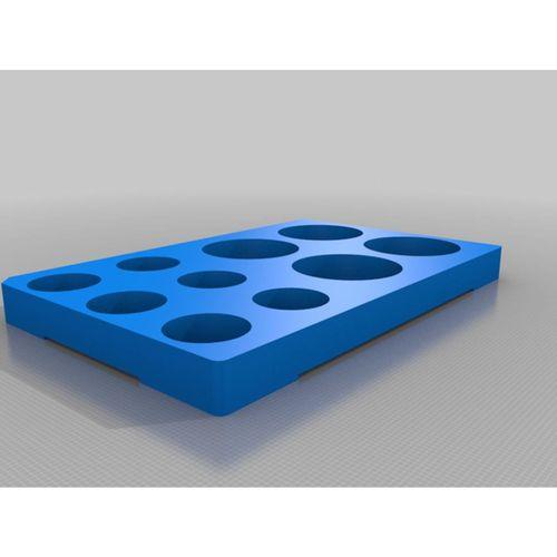 Laboratuvar Tüp Standı – 3D Baskı Medikal Aparat (Bu ürün Sadece Plastik parçadır - Almadan Önce Soru Sorabilirsiniz)