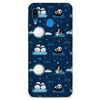Samsung Galaxy A30 Kılıf Japonya (20) Koruyucu Kılıf Panda