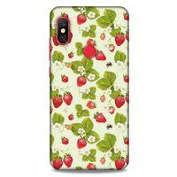 Frutix Çilek 03 Xiaomi Mi A2 Lite Kılıf Desenli Silikon