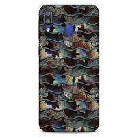 Samsung Galaxy M20 Kılıf Baskılı Özel Seri Taşlı (34) Slim Armor Kılıf