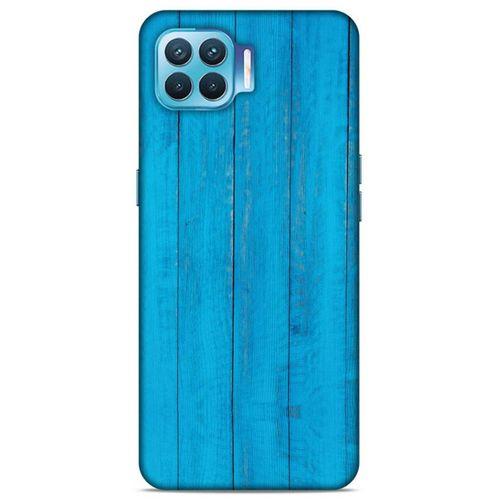 Lopard Oppo Reno 4 Lite Uyumlu Kılıf Wood'X (1) Kılıfı Baskılı