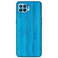 Lopard Oppo Reno 4 Lite Uyumlu Kılıf Wood'X (1) Kılıfı Baskılı