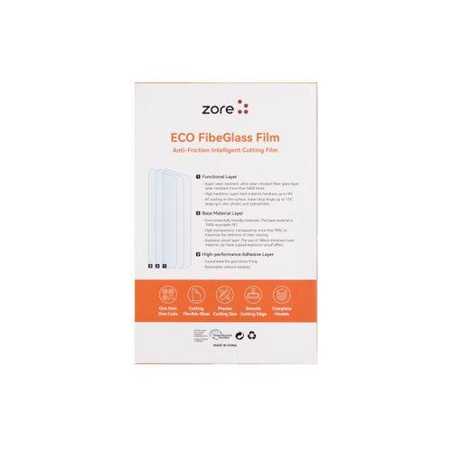 Zore High Wear Resistance 8H Fibe Glass Film 196mm x 125mm 10 Adet