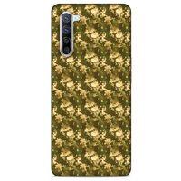 Kamuflaj 81 Oppo Reno 3 Pro 5g Kılıf Silikon Kapak