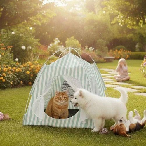 Evcil Hayvan Katlanabilir Oyun Çadırı