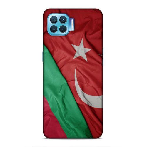 Oppo Reno 4 Lite Uyumlu Kılıf Azarbaijan (10) Full Koruma Kılıfı Türk & Azerbaycan Bayrak