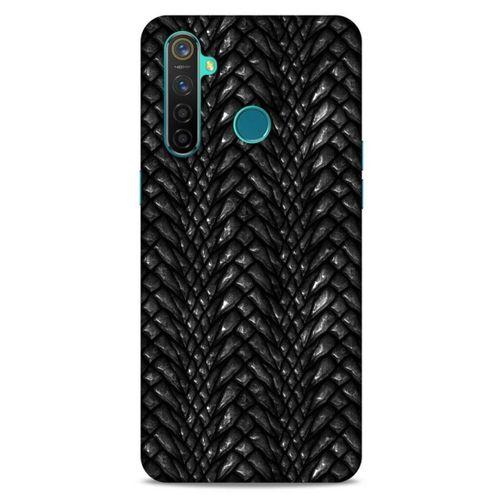 Oppo Realme 5 Pro Kılıf Dragons (2) Kabı Ejderha Deri Siyah