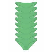 8 adet Süper Eko Set Likralı Kadın Slip Külot Yeşil