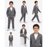 2-9 Yaş Jagger Kumaş 3 Parça Çocuk Takımı