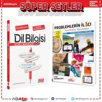 Acil Problemlerin İlacı ve AKM Dil Bilgisi Soru Bankası Seti 2 Kitap