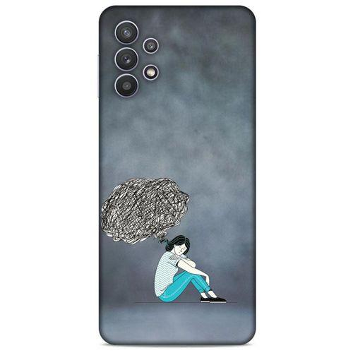 Lopard Samsung Galaxy A32 Uyumlu Kılıf Depresyon (5) Koruma Kabı