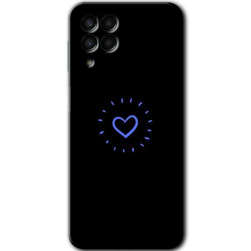 Galaxy M33 Kılıf HD Desen Baskılı Arka Kapak - Heart Strokes