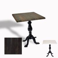 Dockers Çipa 1001 Döküm Ayak Kare Masa 70x70 cm - (Werzalit, Wermodin ve Allzalit Tabla) - Rocked