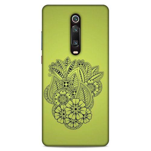 Lopard Xiaomi Mi 9T Pro Uyumlu Kılıf Tattoo's (40) Fit Silikon Kılıf Çiçek Dövmesi