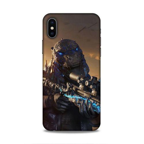 Apple Iphone X Uyumlu Kılıf BMovie (27) Tasarımlı Kılıf Godzilla