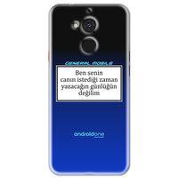 General Mobile GM 8 Kılıf HD Yazı Baskılı Silikon Arka Kapak - Yazı 10