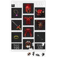 Knight Set Tibia Knight set Puzzle 240 Parça Yapboz