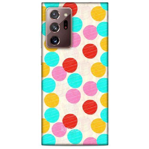Samsung Galaxy Note 20 Ultra Kılıf Pastel Renkler (30) Silicone Case Turkuaz Pembe