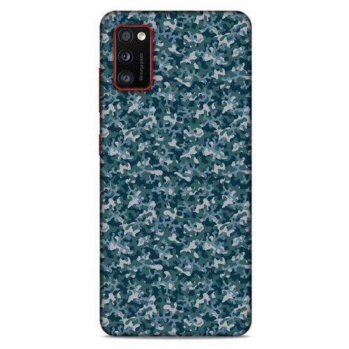 Lopard Samsung Galaxy A41 Uyumlu Kılıf Kamuflaj (40) Fit Silikon Kılıf