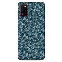 Lopard Samsung Galaxy A41 Uyumlu Kılıf Kamuflaj (40) Fit Silikon Kılıf