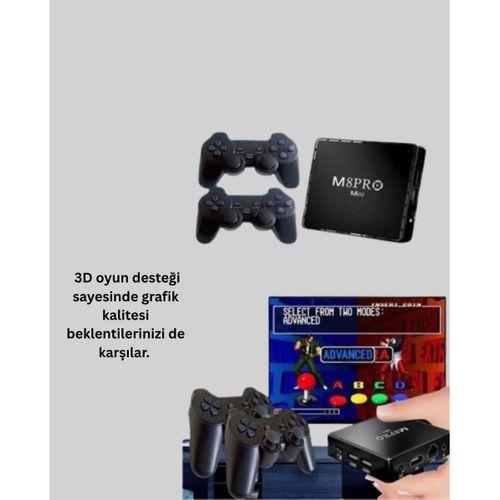 Retro Oyun Konsollu Akıllı Android Tv Kutusu