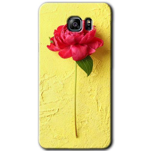 Samsung Galaxy Note 5 HD Baskılı Kılıf + 9D Tam Ekran Koruyucu - Kırmızı Gül