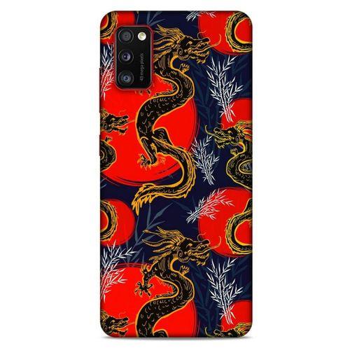 Samsung Galaxy A41 Kılıf Dragons (30) Silicone Case Ejderha Cizimi
