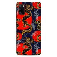 Samsung Galaxy A41 Kılıf Dragons (30) Silicone Case Ejderha Cizimi