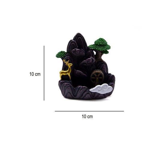 Seramik  Şelale Aromaterapi Geri Akışlı Tütsülük