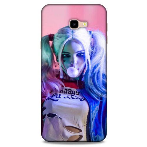 Samsung Galaxy J4 Plus Uyumlu Kılıf Harley Quinn (10) Full Koruma Kılıfı Pembe