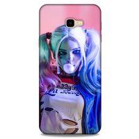 Samsung Galaxy J4 Plus Uyumlu Kılıf Harley Quinn (10) Full Koruma Kılıfı Pembe