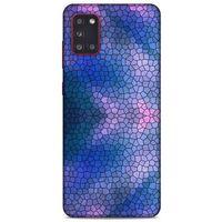 Samsung Galaxy A31 Kılıf Baskılı Özel Seri Taşlı (20) Koruyucu Kılıf