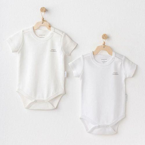 Andywawa AC25211 Short Sleeve 2'Li Basic Body Ekru