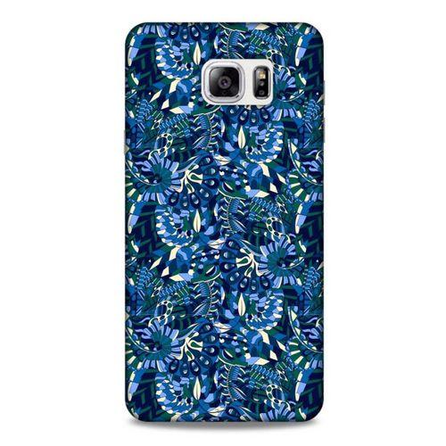 Samsung Galaxy Note 5 Uyumlu Kılıf Mavi Delisi (41) Tank Kılıf Çiçek